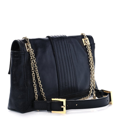 Fendi Vitello Acqua Maxi Baguette Bag Black 3 of 10