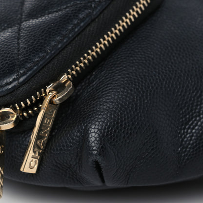Chanel Caviar Quilted Business Affinity Waist Belt Bag Black 9 of 9