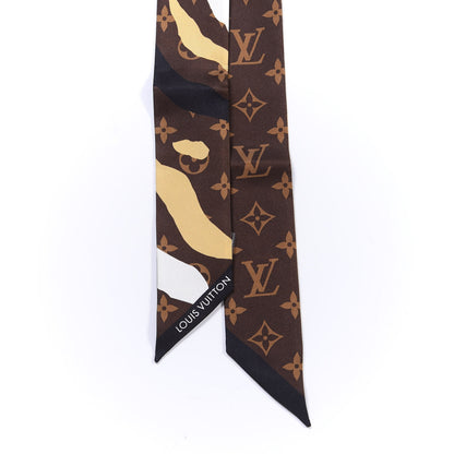 Louis Vuitton X LOL Silk Monogram BB Bandeau Gold Silver 2 of 3