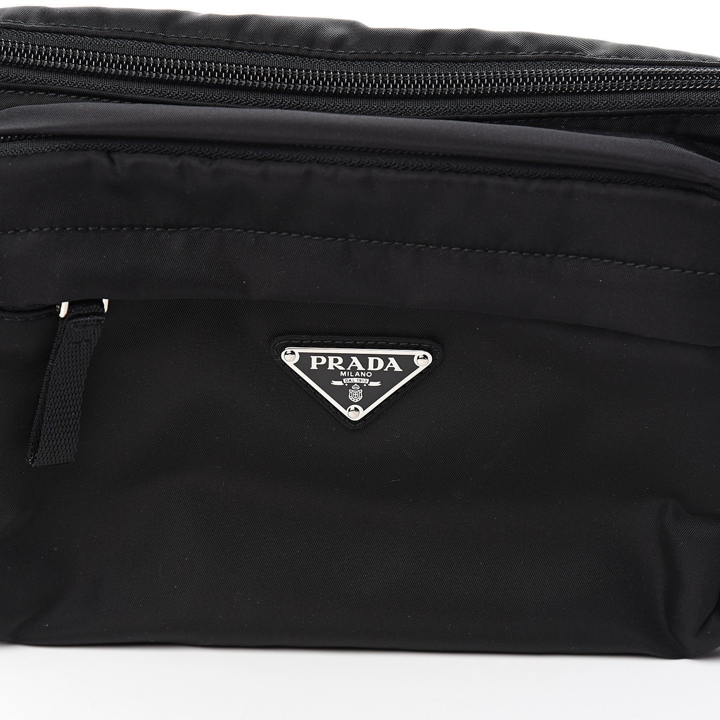 Tessuto Nylon Belt Bag Black