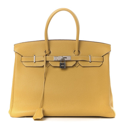 Hermes Togo Birkin 35 Curry 1 of 13