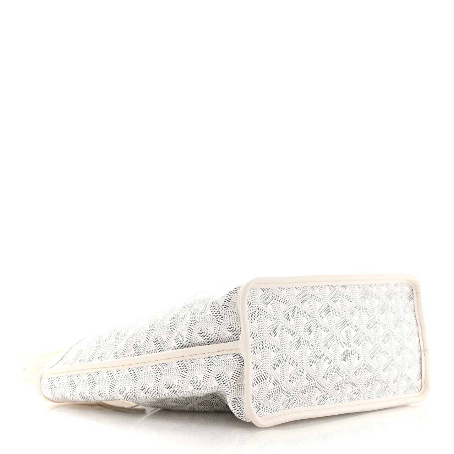 Goyardine Reversible Mini Anjou White