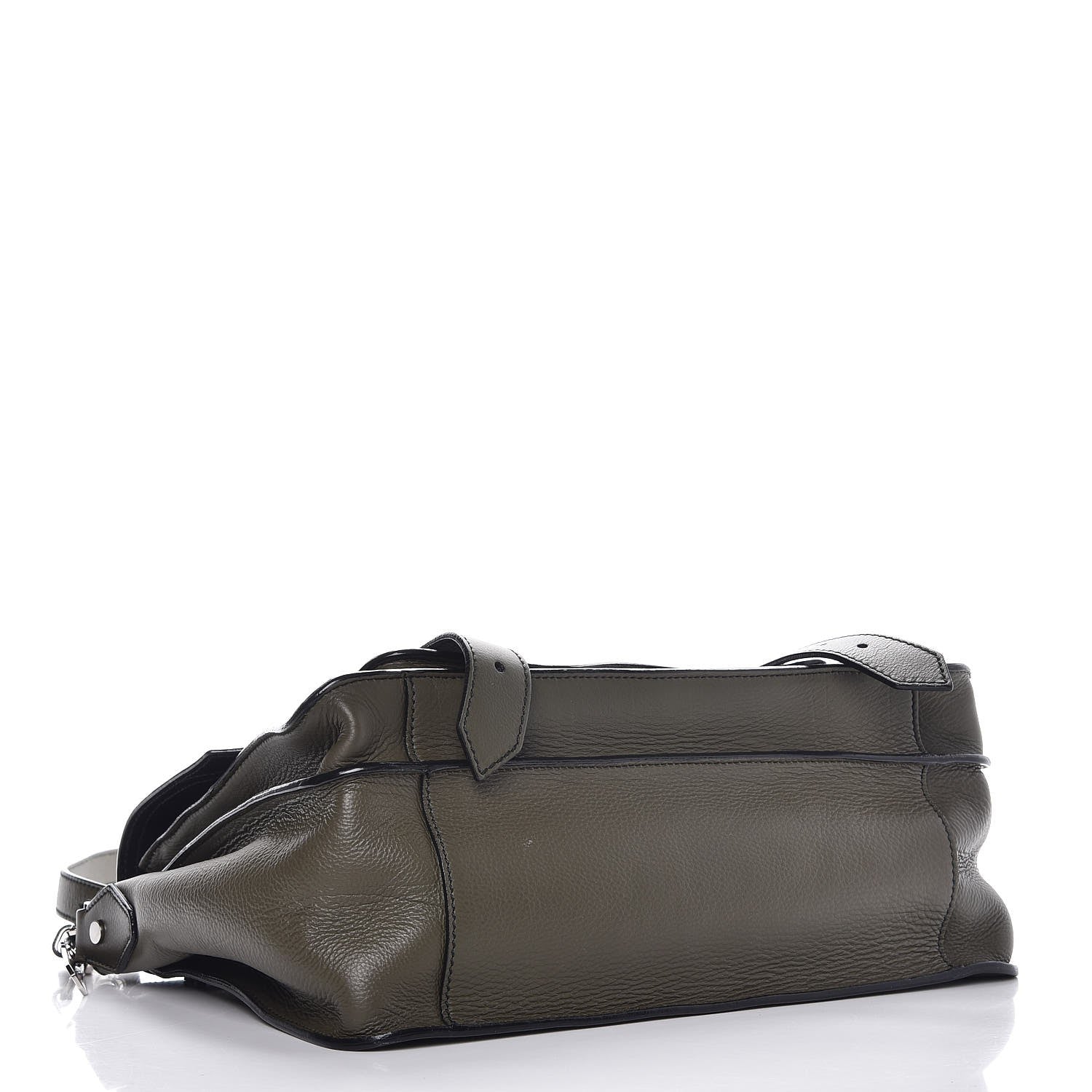 Proenza Schouler Grained Calfskin Medium PS1 Plus Satchel Cypress 4 of 8