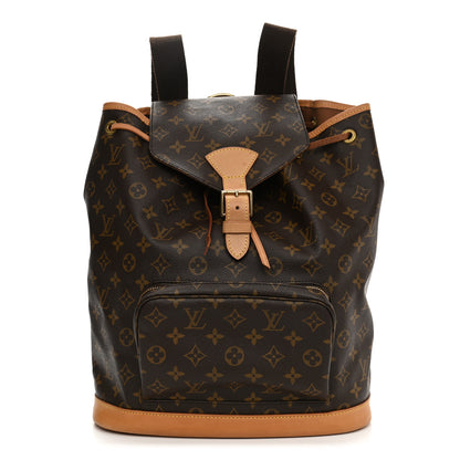 Louis Vuitton Monogram Montsouris GM Backpack 1 of 12