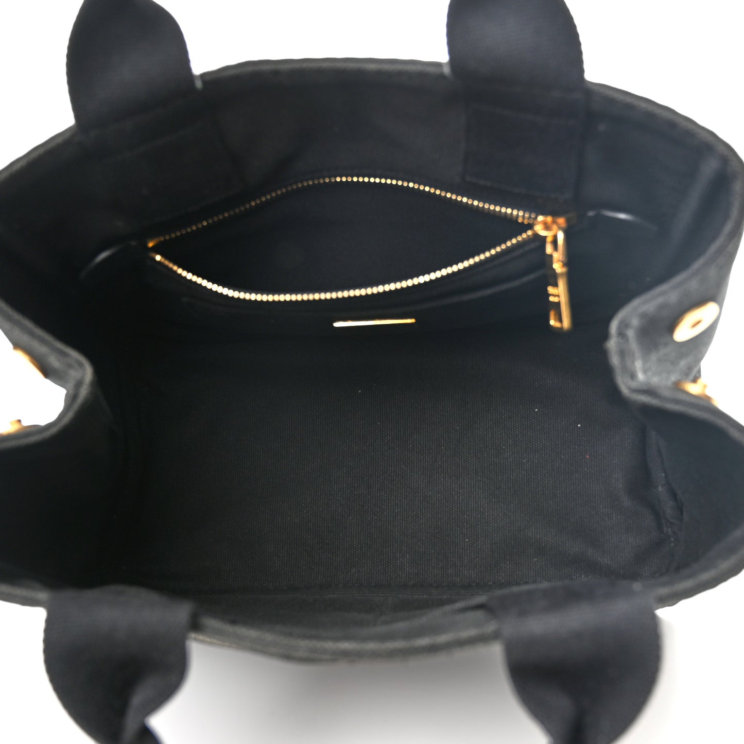 Canapa Small Logo Tote Black