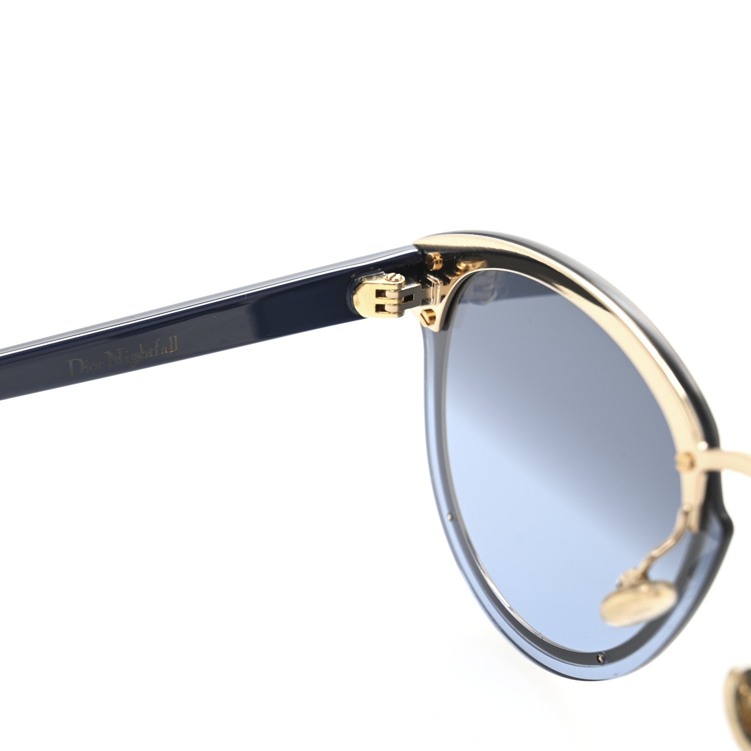 Christian Dior Mirrored Nightfall Sunglasses Gradient Blue 7 of 9