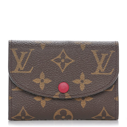 Louis Vuitton Monogram Rosalie Coin Purse Fuchsia 1 of 7