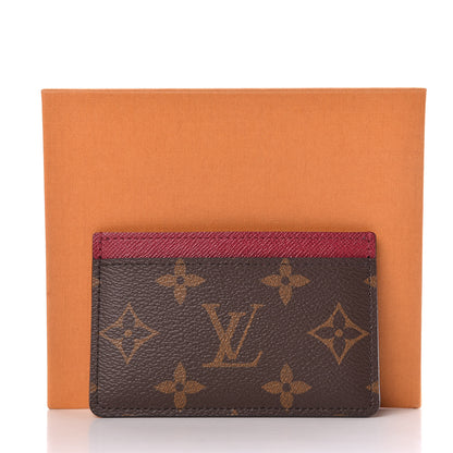 Louis Vuitton Monogram Card Holder Fuchsia 7 of 7
