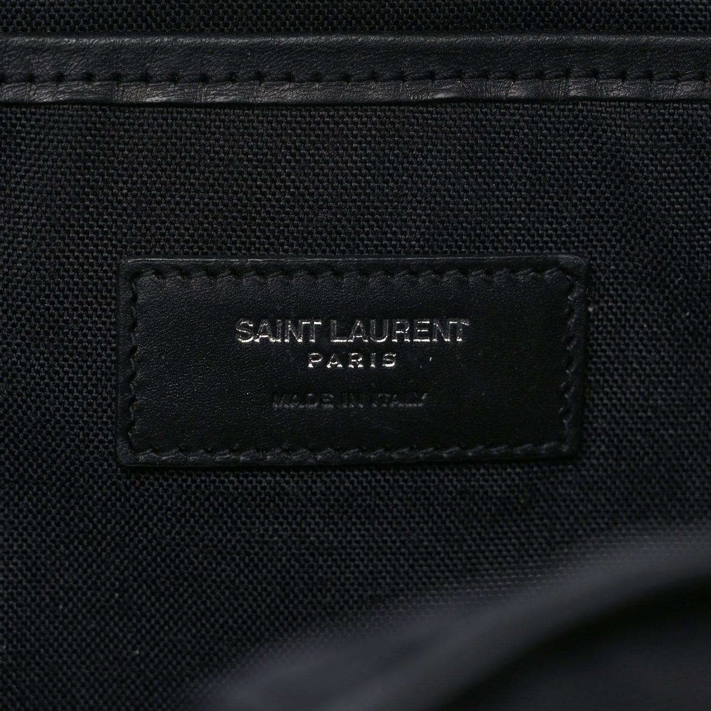 Twill Patches City Backpack Black