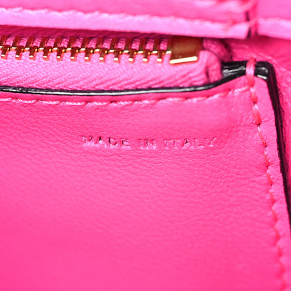 Valentino Garavani Nappa Tonal Monochrome Small One Stud Handbag Pink PP 7 of 9
