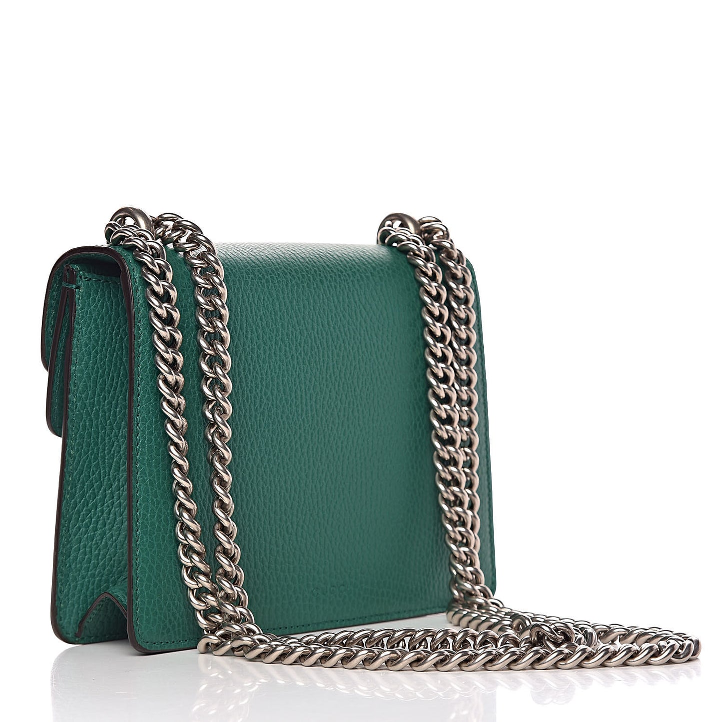 Calfskin Mini Dionysus Shoulder Bag Emerald