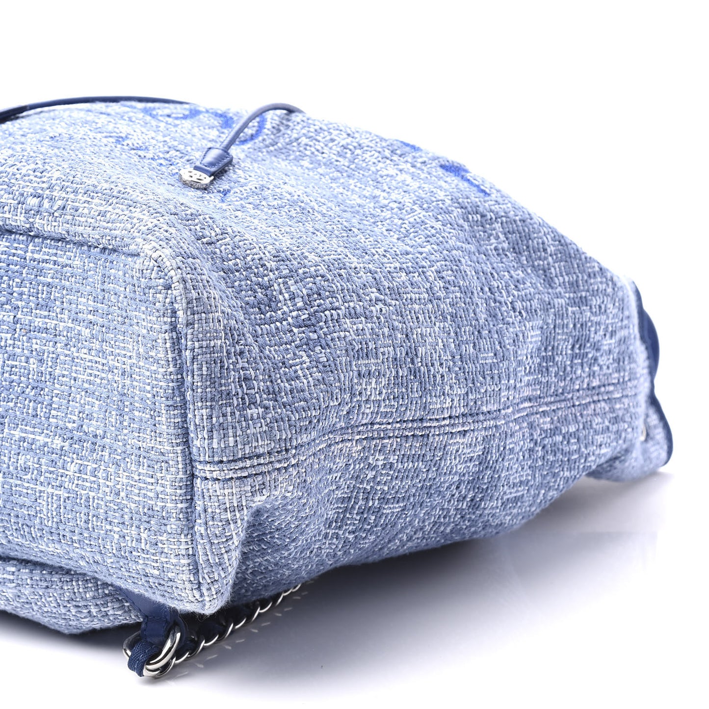 Canvas Large Deauville Backpack Blue