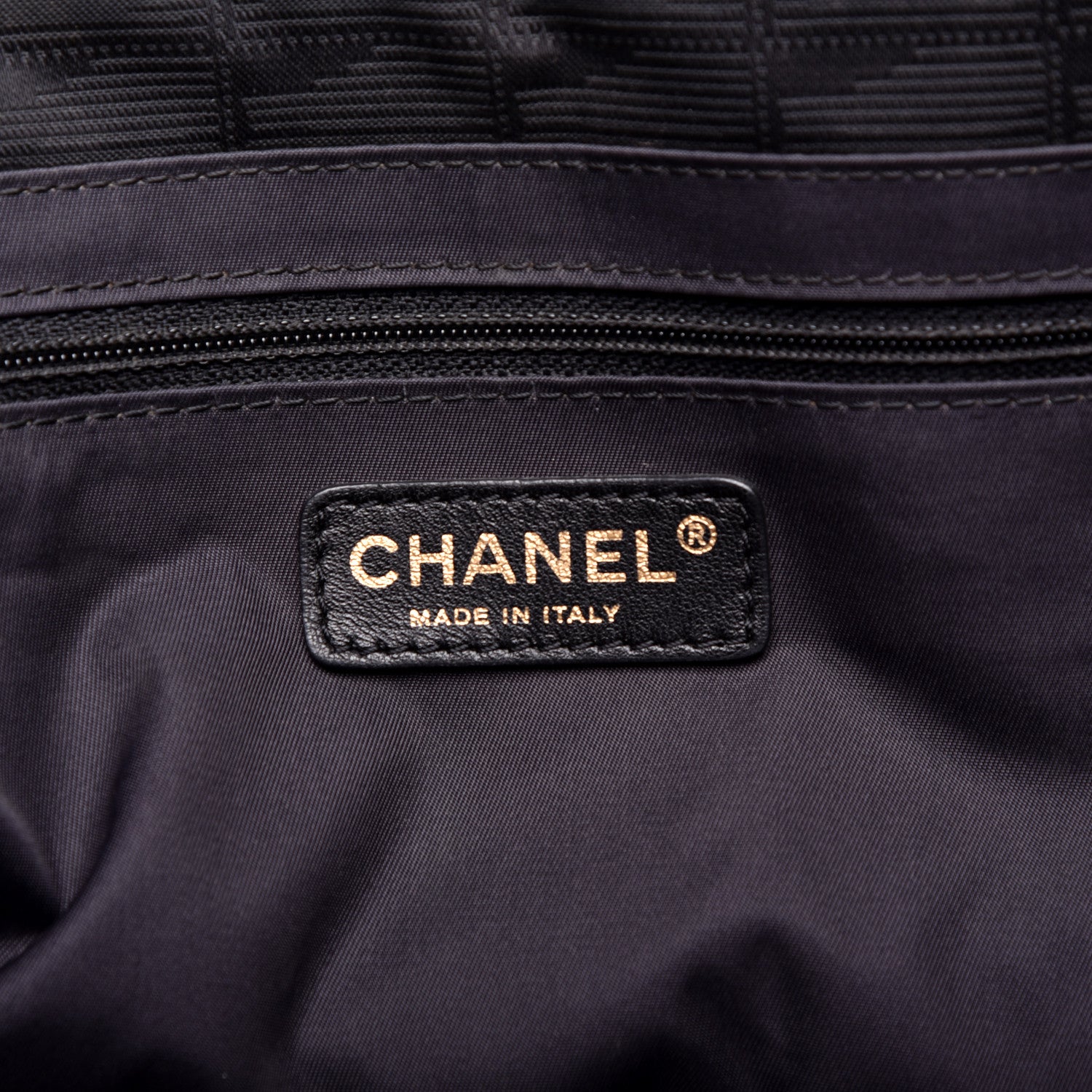 Chanel Nylon Large Travel Tote Black 8 of 10