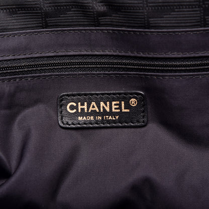 Chanel Nylon Large Travel Tote Black 8 of 10
