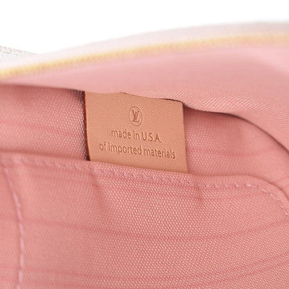 Louis Vuitton Damier Azur Neverfull MM GM Pochette Rose Ballerine 7 of 10