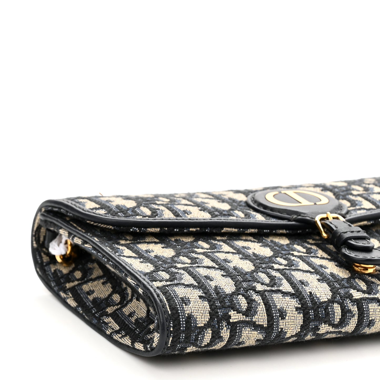 Oblique Bobby East West Pouch With Chain Blue