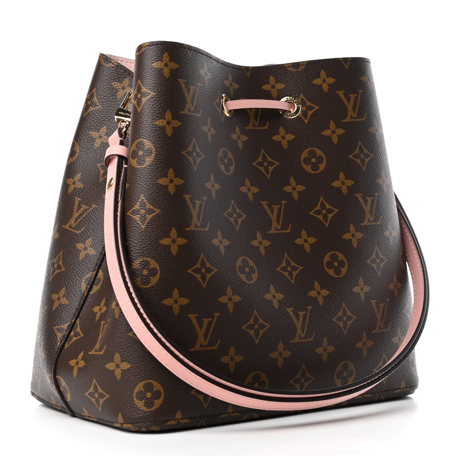 Louis Vuitton Monogram Neonoe MM Rose Poudre 2 of 4