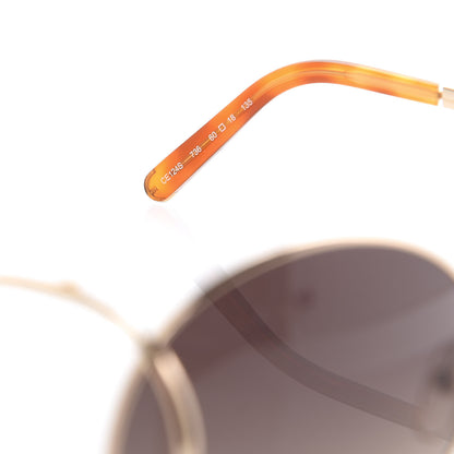 Chloe Jackson Oversized Round Sunglasses CE124S Blonde Havana 6 of 7