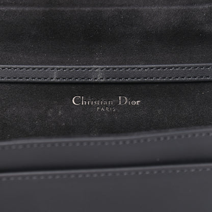 Christian Dior Ultra Matte Calfskin Diorama Wallet on Chain Pouch Black 6 of 8