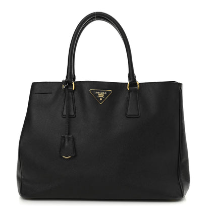 Prada Saffiano Lux Large Tote Black 1 of 7