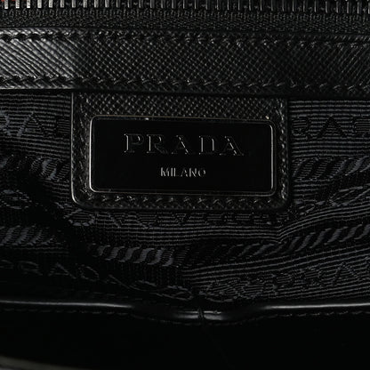 Prada Tessuto Nylon Saffiano Messenger Bag Militare 11 of 27