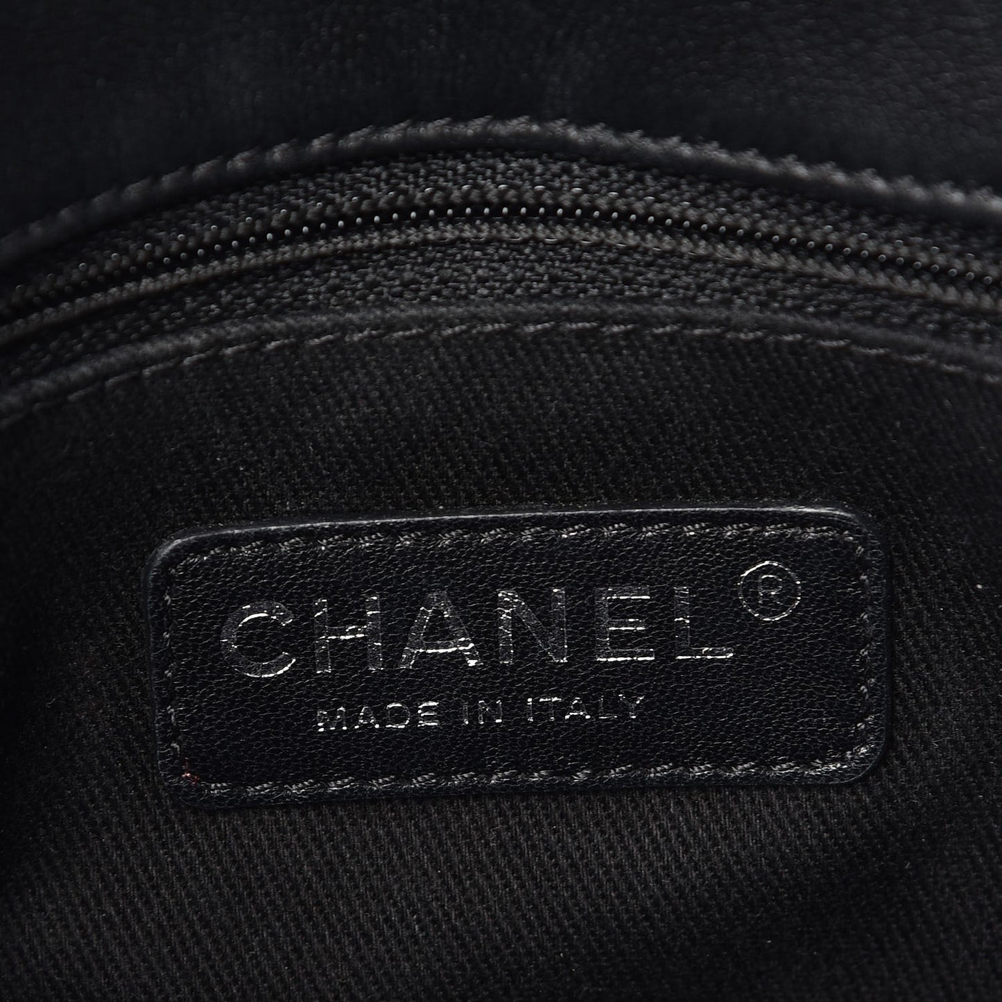 Patent Quilted Small Coco Shine Flap Black