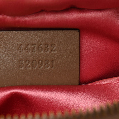 Gucci Velvet Matelasse Small GG Marmont Chain Shoulder Bag Taupe 7 of 11