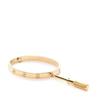Cartier 18K Yellow Gold LOVE Bracelet 17 4 of 7