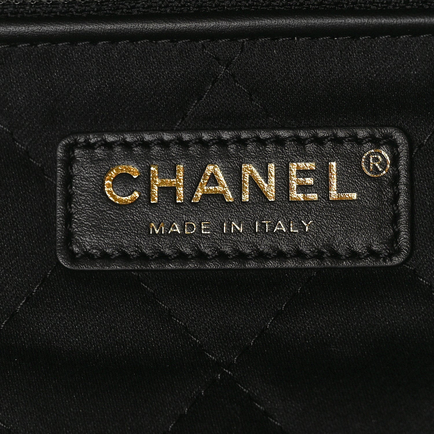 Chanel Shiny Calfskin Quilted Chanel 22 Black 7 of 11