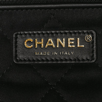 Chanel Shiny Calfskin Quilted Chanel 22 Black 7 of 11