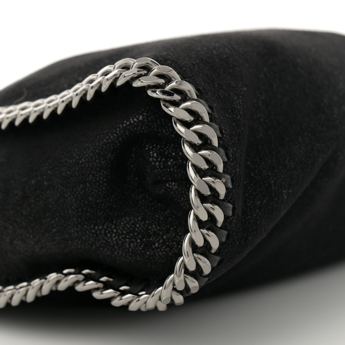 Shaggy Deer Small Falabella Tote Black