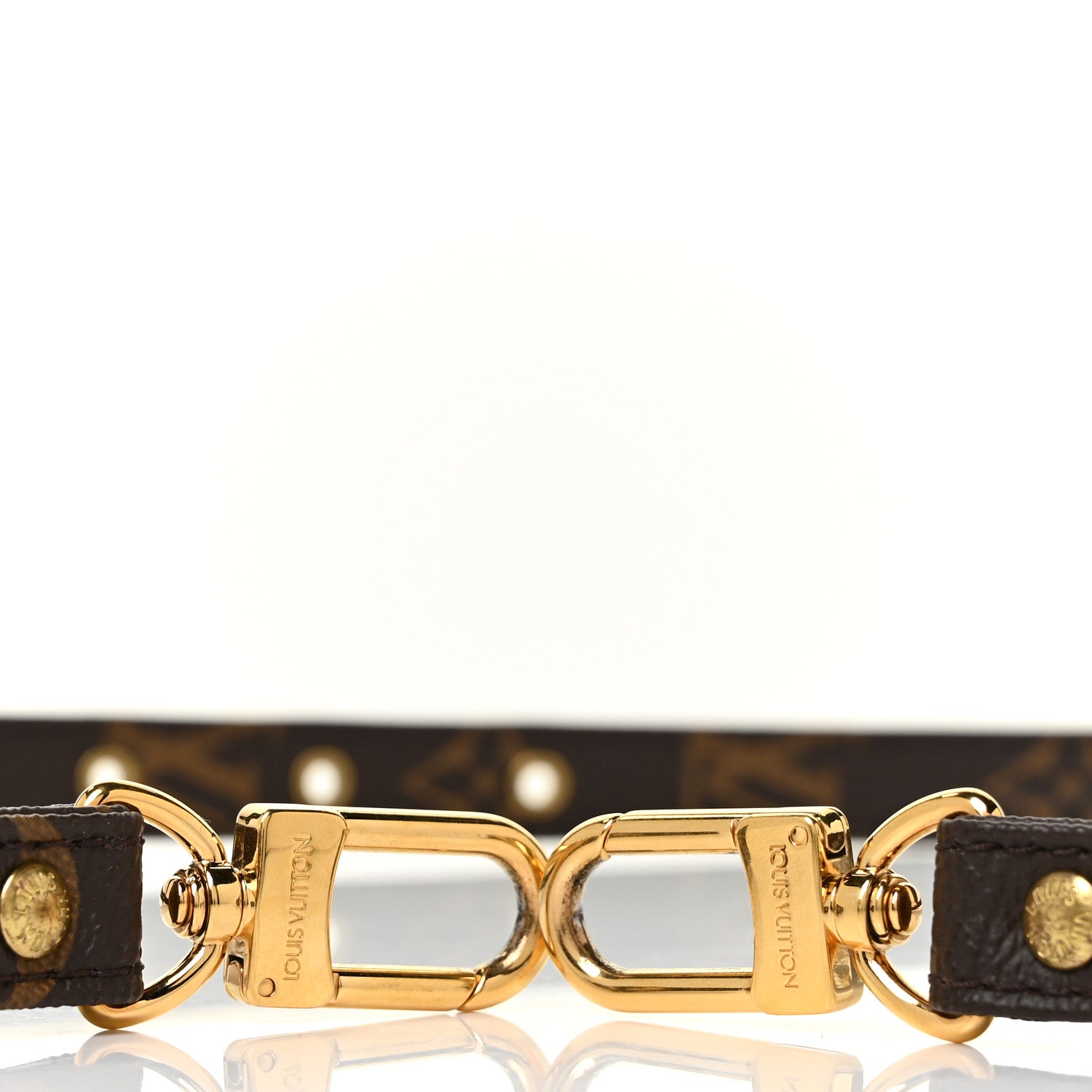 Louis Vuitton Monogram 16mm Adjustable Shoulder Strap 3 of 3