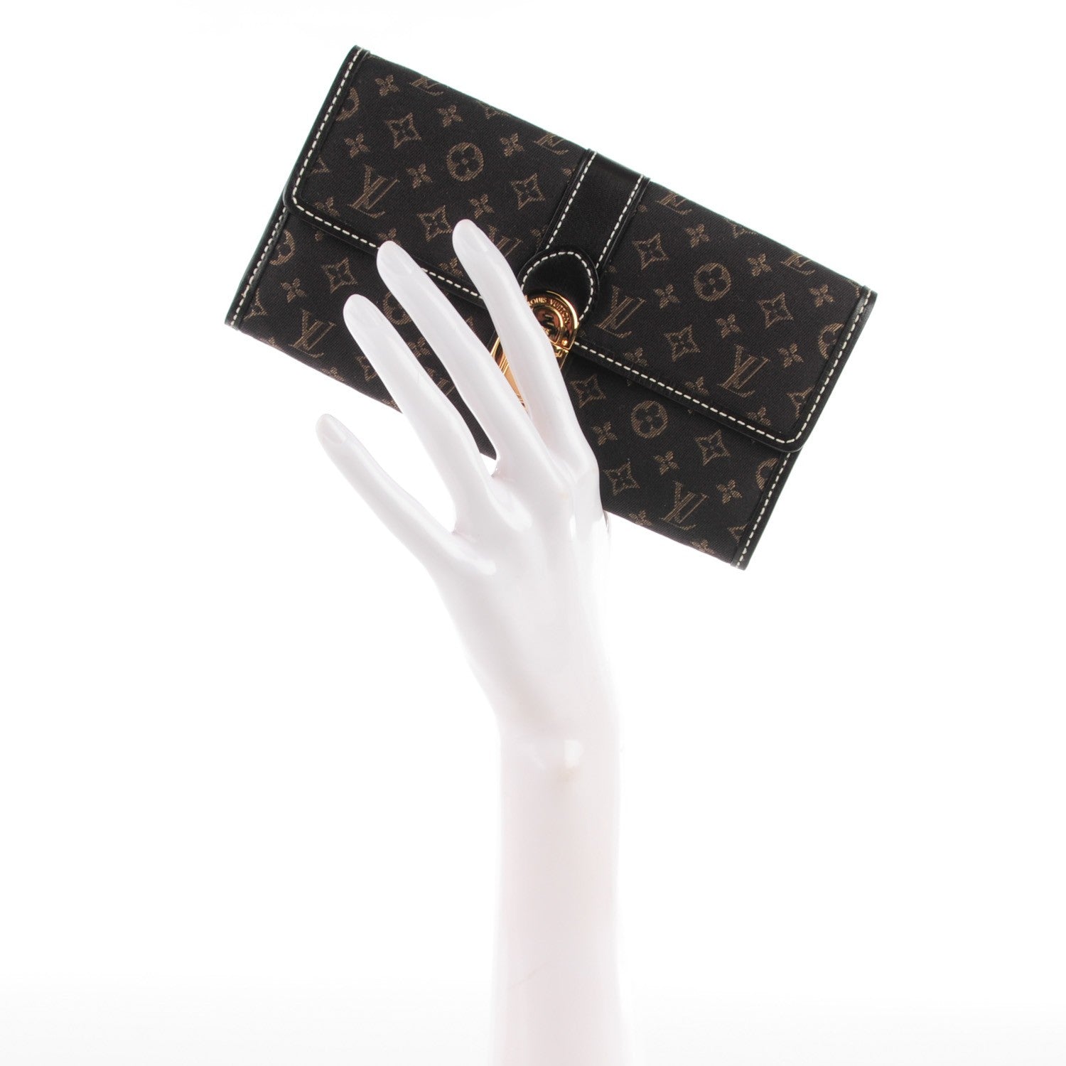 Louis Vuitton Monogram Idylle Sarah Wallet Fusain 2 of 8