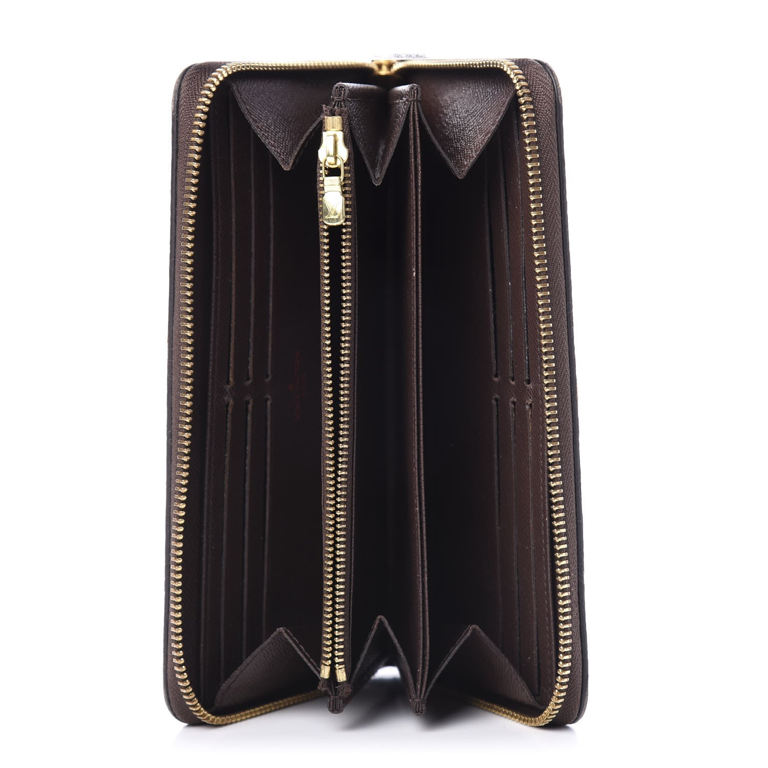 Louis Vuitton Damier Ebene Zippy Wallet 5 of 10