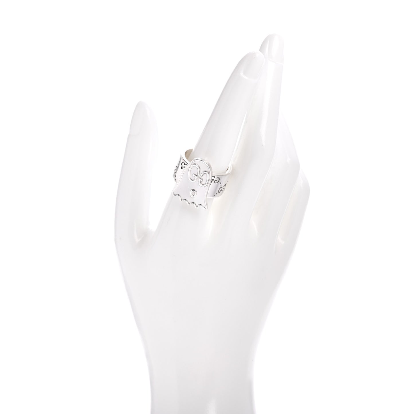 Sterling Silver GucciGhost Ghost Ring 61 9.5