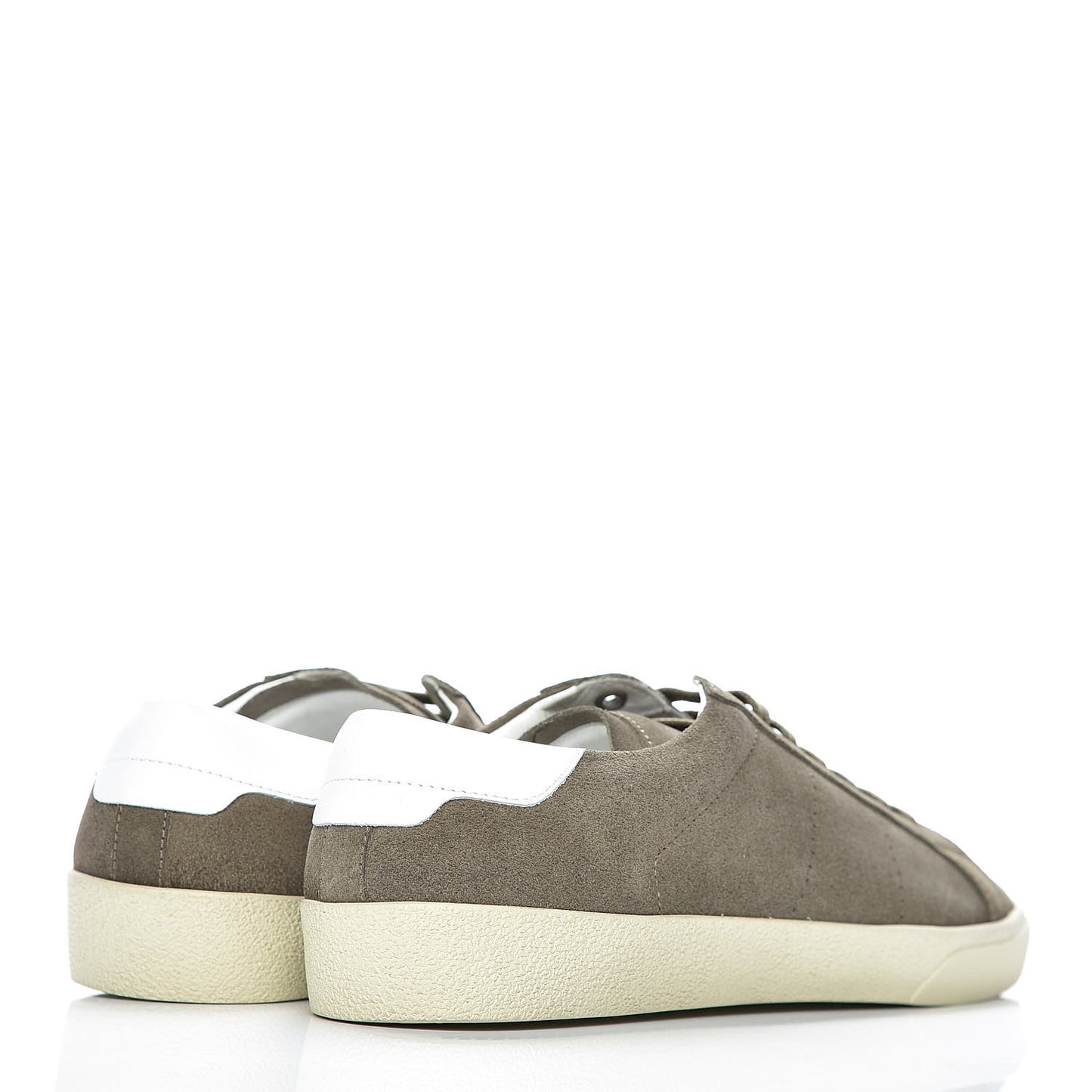 Suede Soho Mens Court Classic Sneakers 43.5 Kaki