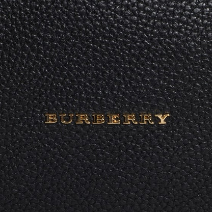 Burberry London Grainy Calfskin Medium Greenwood Bowling Bag Black 12 of 24