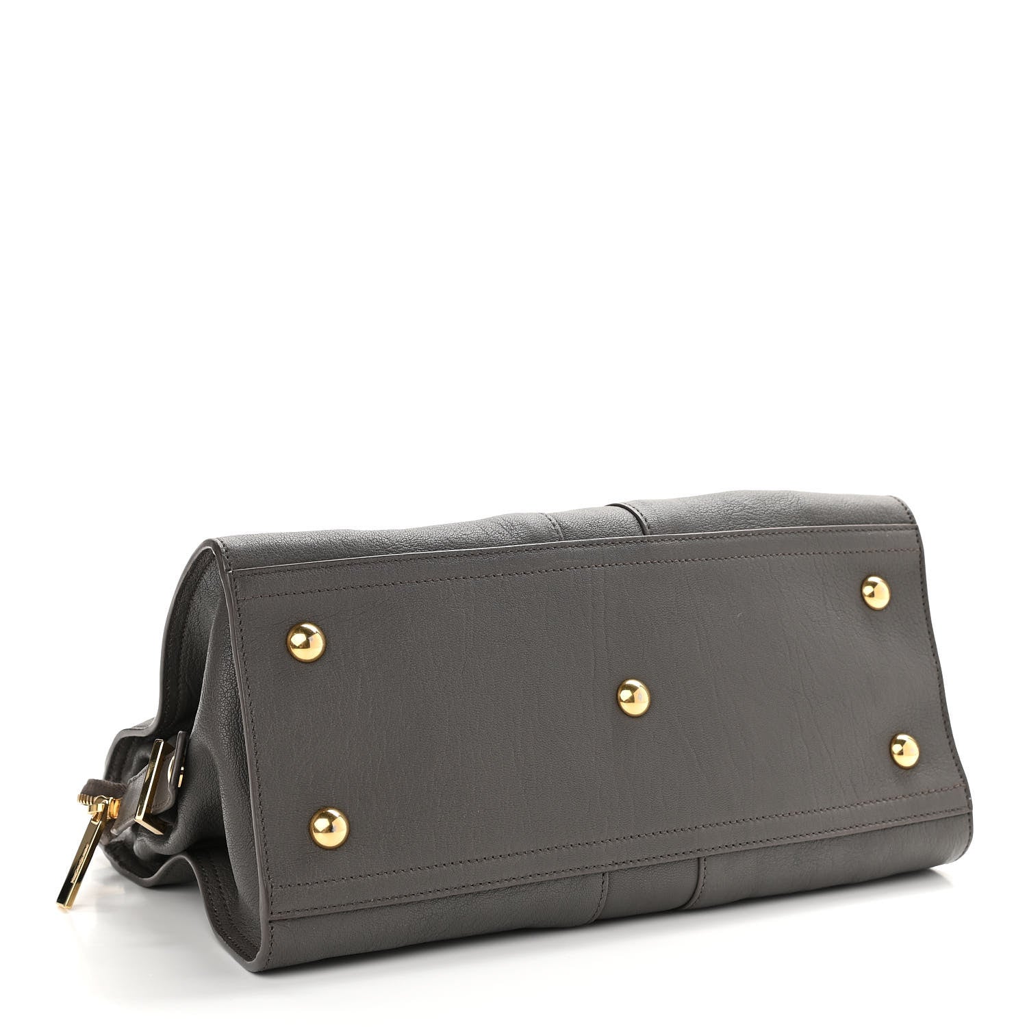 Saint Laurent Calfskin Medium Classic Y Cabas Grey 3 of 13