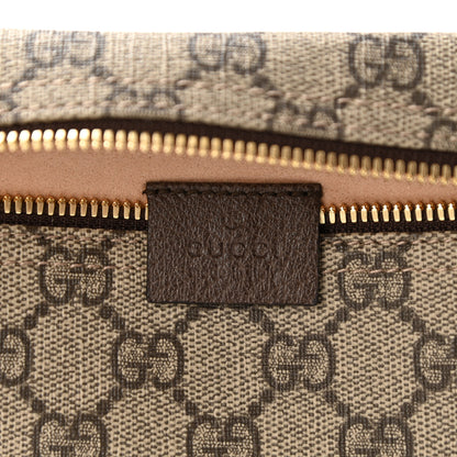 Gucci GG Supreme Monogram Large Rajah Chain Clutch Brown 5 of 6