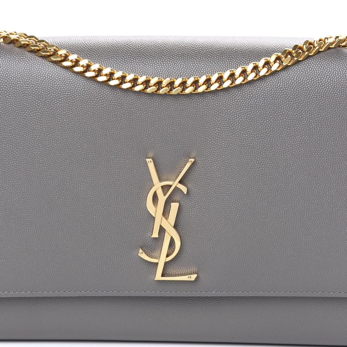 Grain De Poudre Large Classic Monogram Kate Satchel Earth