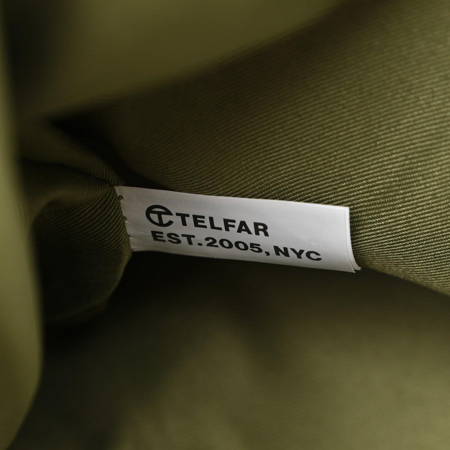 Telfar Vegan Leather Medium Shopping Bag Drab 6 of 9