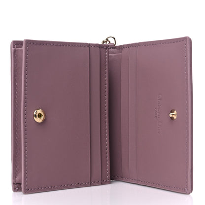 Christian Dior Lambskin Cannage Mini Lady Dior Wallet 5 of 11