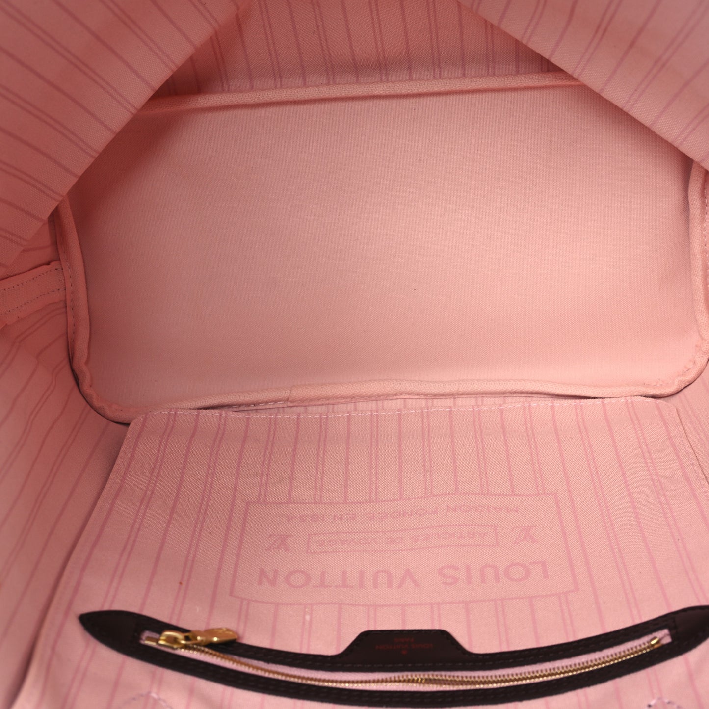 Damier Ebene Neo Neverfull MM Rose Ballerine