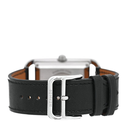 Hermes Stainless Steel Barenia 29mm Cape Cod Automatic Watch Noir 3 of 6