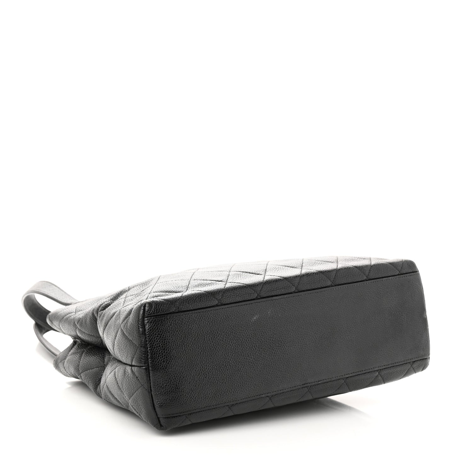 Caviar Quilted CC Shoulder Bag Black
