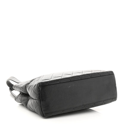 Chanel Caviar Quilted CC Shoulder Bag Black 4 of 15