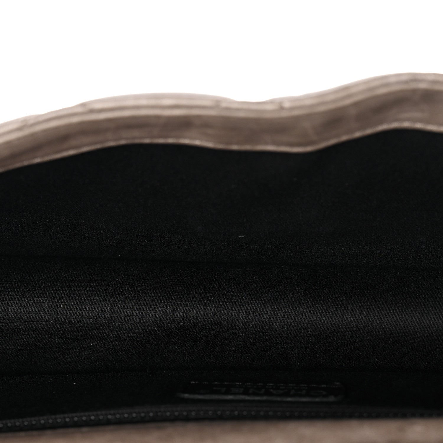 Chanel Washed Lambskin Jumbo Take Away Flap Grey 5 of 12
