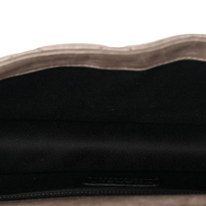 Chanel Washed Lambskin Jumbo Take Away Flap Grey 5 of 12