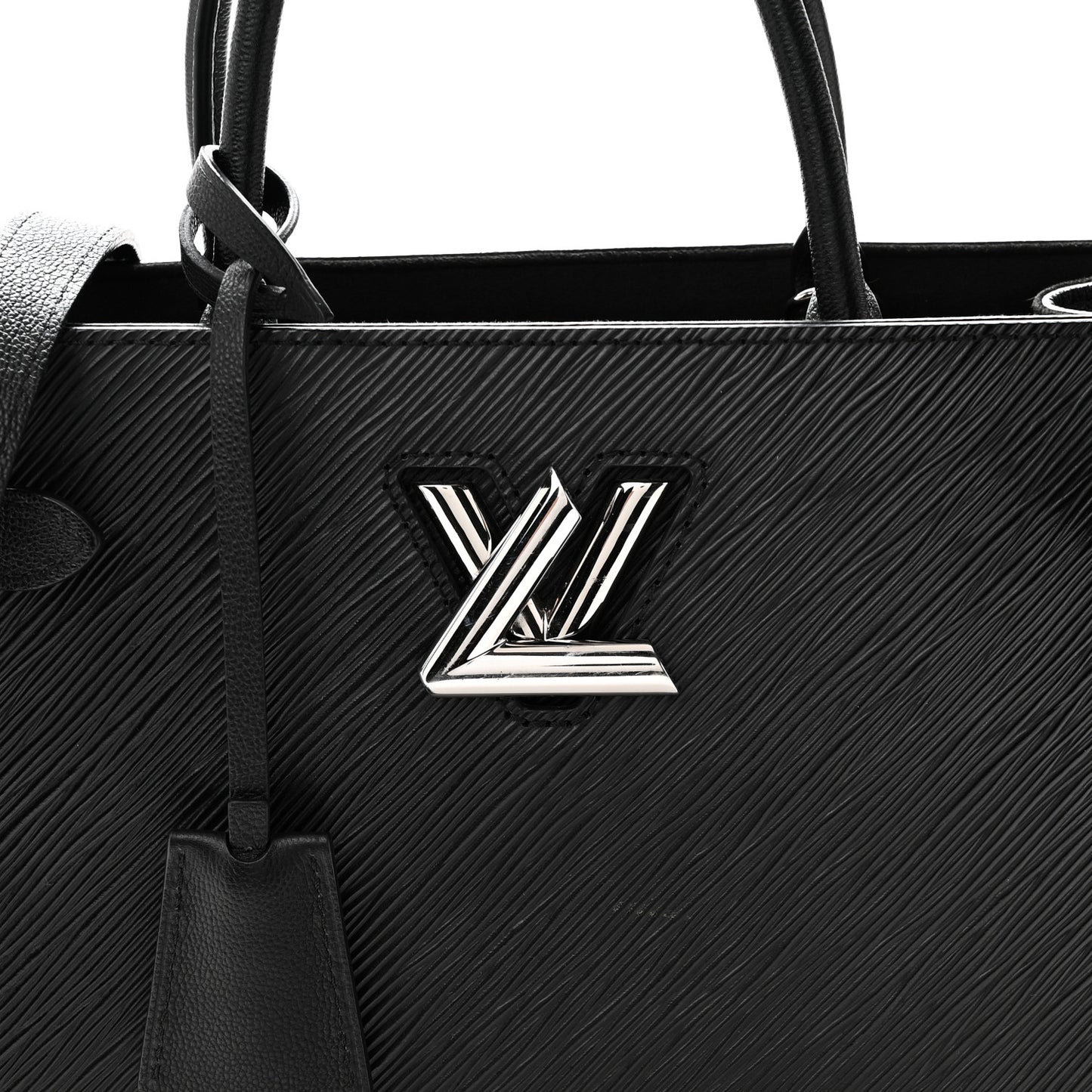 Epi Twist Tote Black
