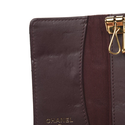 Chanel Caviar Quilted 6 Key Holder Black 8 of 9